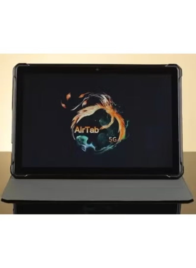 AIR TAB T5000 Tablet 10.1" FHD Incell Screen – Android 15.0, 24GB RAM, 1TB ROM, Dual 13MP + 30MP Cameras, Dual SIM 4G LTE, 10000mAh Battery, Premium Grey - Image 1